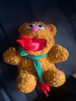 vintage 1987 McDonald's Muppet Babies Baby Fozzie Bear plush toy