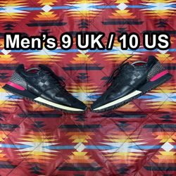 Louis Vuitton Trainer Run Away Sneaker Pink Black Leather Men’s Sz 9 UK 10 US