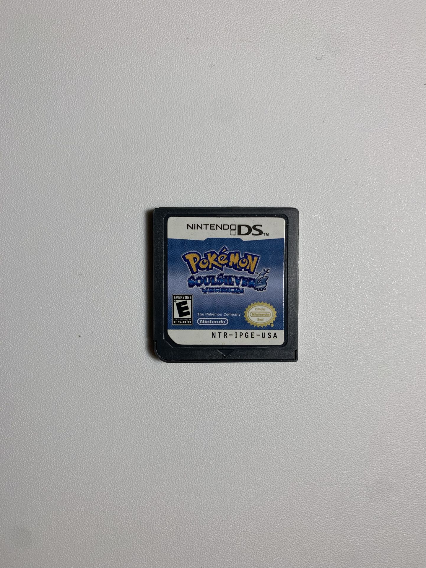 Pokemon Gameboy Ds Game Soulsilver Version