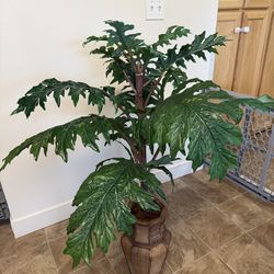 Artificial Plant about 3.5Ft Tall.