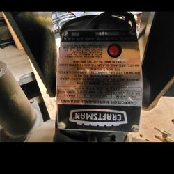 Craftsman Bevel Sliding Saw And Stand 