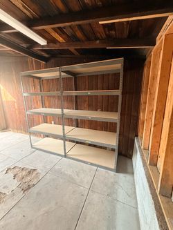 Heavy Duty Storage Shelves 48 in W x 24 in D Used Rack Shelving Delivery Available