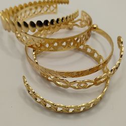 Bangle Gold Bracelet Set