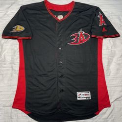 Angels Ducks Crossover Jersey Baseball 