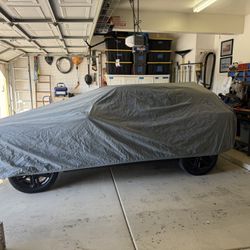 Pro-elite/Budge Gray Car Cover Size B3