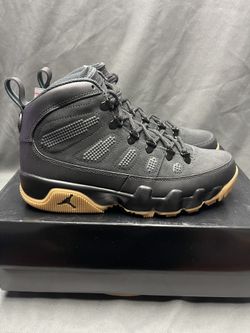 Men’s Jordan 9 Retro Black Boots - Size 8.5M