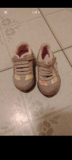 Toddler Girl Sneakers with Velcro Straps