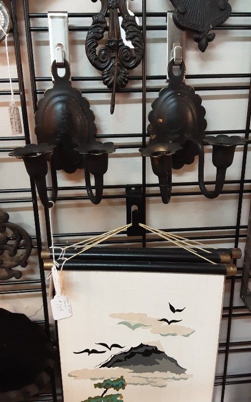 Hanging Metal Candle Holders- Located In Shelton