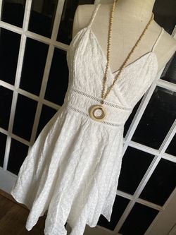 Brand new white dress size S
