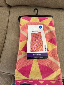 Large beach towel