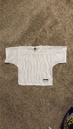 White Mesh Football Practice Jersey