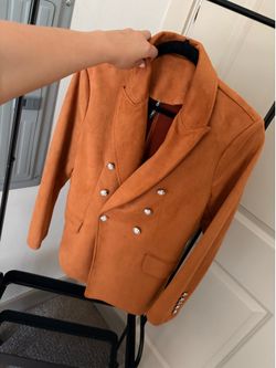 Women’s Suede Blazer