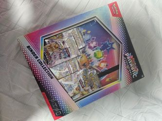 Pokémon prismatic evolutions binder collection