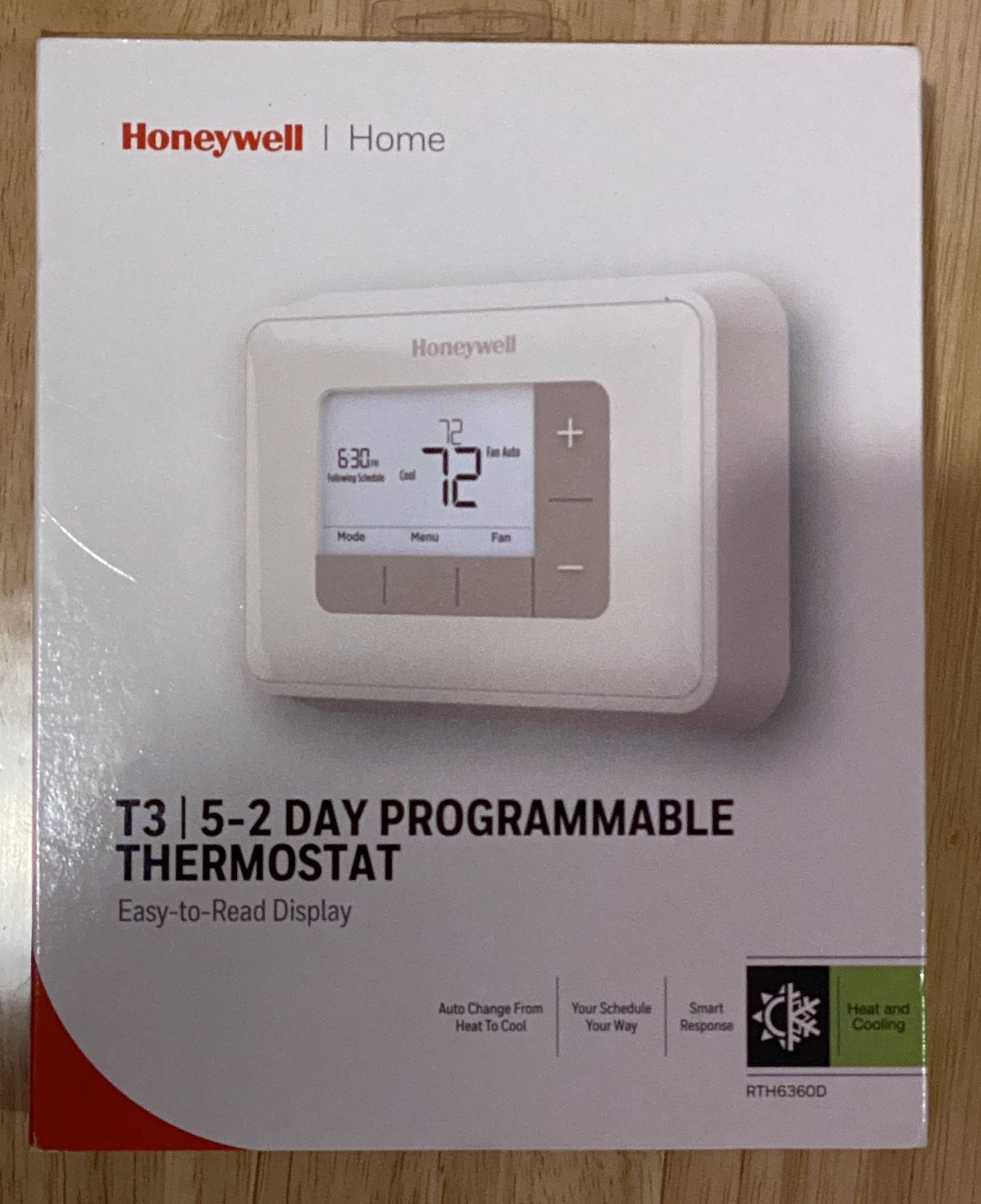 Brand New Honeywell 5-2 Day Programmable Thermostat