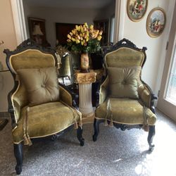 Very Gorgeous 2 Chairs Only