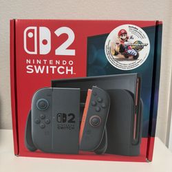 Nintendo Switch 2 Mario Kart World Bundle 