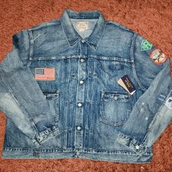 Polo Ralph Lauren Mens Denim Jacket 3xl Or 4xl Big And Tall