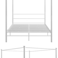 Full sized 4 post Canopy bed