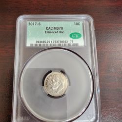 2017-S CAC MS70 Enhanced Unc 10C