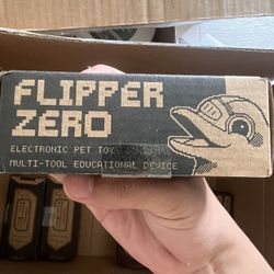 Flippers Zeros Electronic Pet Toy Multi-Tool Educational Device SEALED NEW