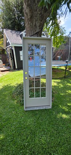 32x80 back door like new, framed ready to install