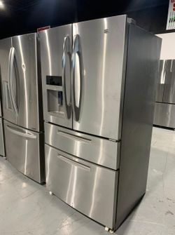 Maytag 4 Door Stainless Steel Fridge

