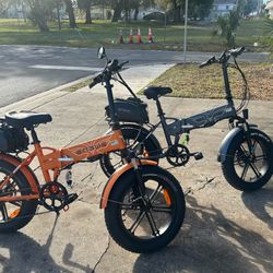 2 Engwe E Bikes