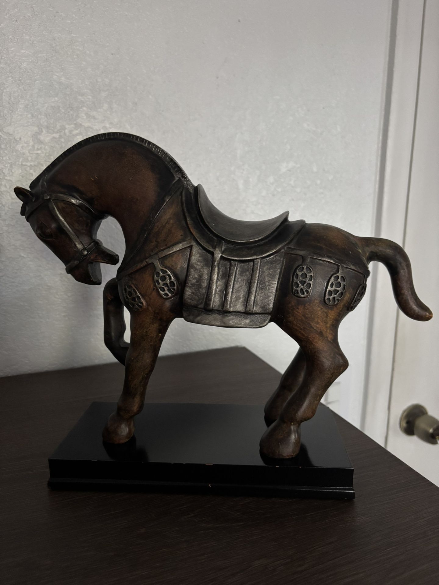 Horse Figurine Wood