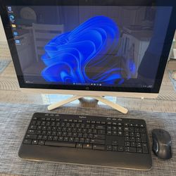 HP 24” ALL IN ONE COMPUTER LIke NEW! 