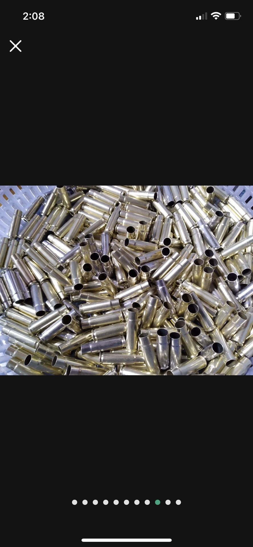 300BLK Brass $ Nickel Plated -$190 For 500 Brass