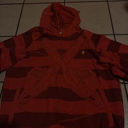 Red Chainsaw Sweater 