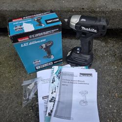 NIB Makita 18V LXT Sub Compact 3/8" Drive Impact Wrench  - Tool Only