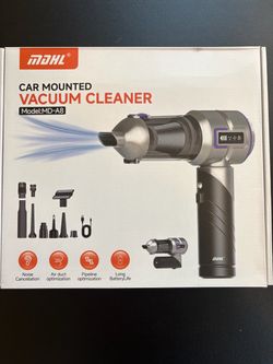 MDHL MD-A8 Car Vacuum Cleaner Cordless Handheld Auto Detailer Kit