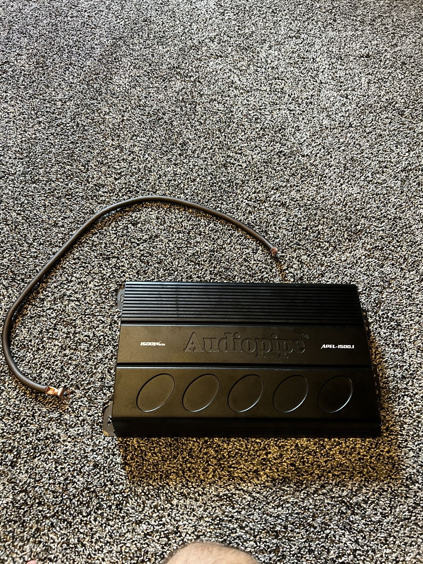 Audiopipe APEL-1500.1 1500W Class D Mosfet Amplifier
