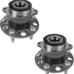Pair 512333 Rear Wheel Bearing & Hub Assembly Compatible with 2007-2017 Jeep Compass, 2007-2017 Patriot, 2007-2008 Dodge Caliber 4WD/AWD