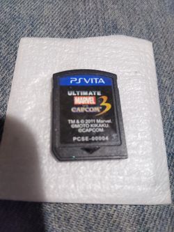 Ps vita marvel Capcom 3 game