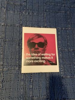 Andy Warhol poster