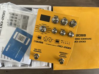 BOSS OD-200 Hybrid Drive – Like New, Amazing Versatility