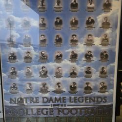 Notre Dame Framed Poster