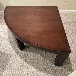 Quarter Table and Stool