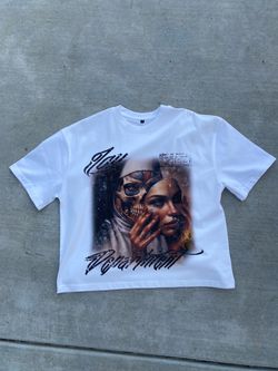 IcyDept “Unmasked” White Tee