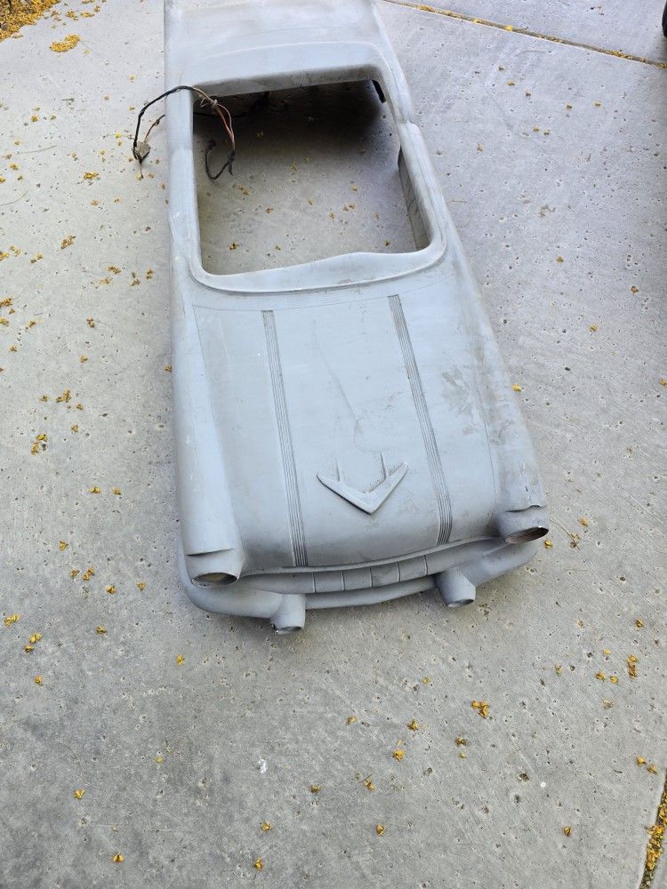 1956 FIBERGLASS BODY PONTIAC PEDAL CAR