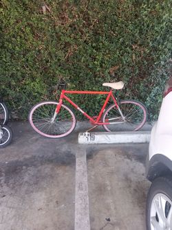 Fixie Red Ice cream bikes