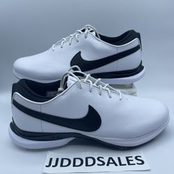 Nike Air Zoom Victory Tour 2 Men's White Black Golf Shoes DJ6569-100 Men’s Sz 11  New 