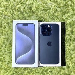 iPhone 15 Pro | 128GB | Blue Titanium | Factory Unlocked