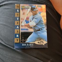 Mark Mcguire Baseball card