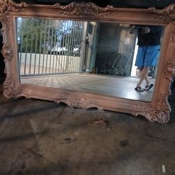 Large Giant Gothic Art-Deco Portrait Mirror 