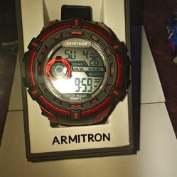 Mens Watches Red/Black 