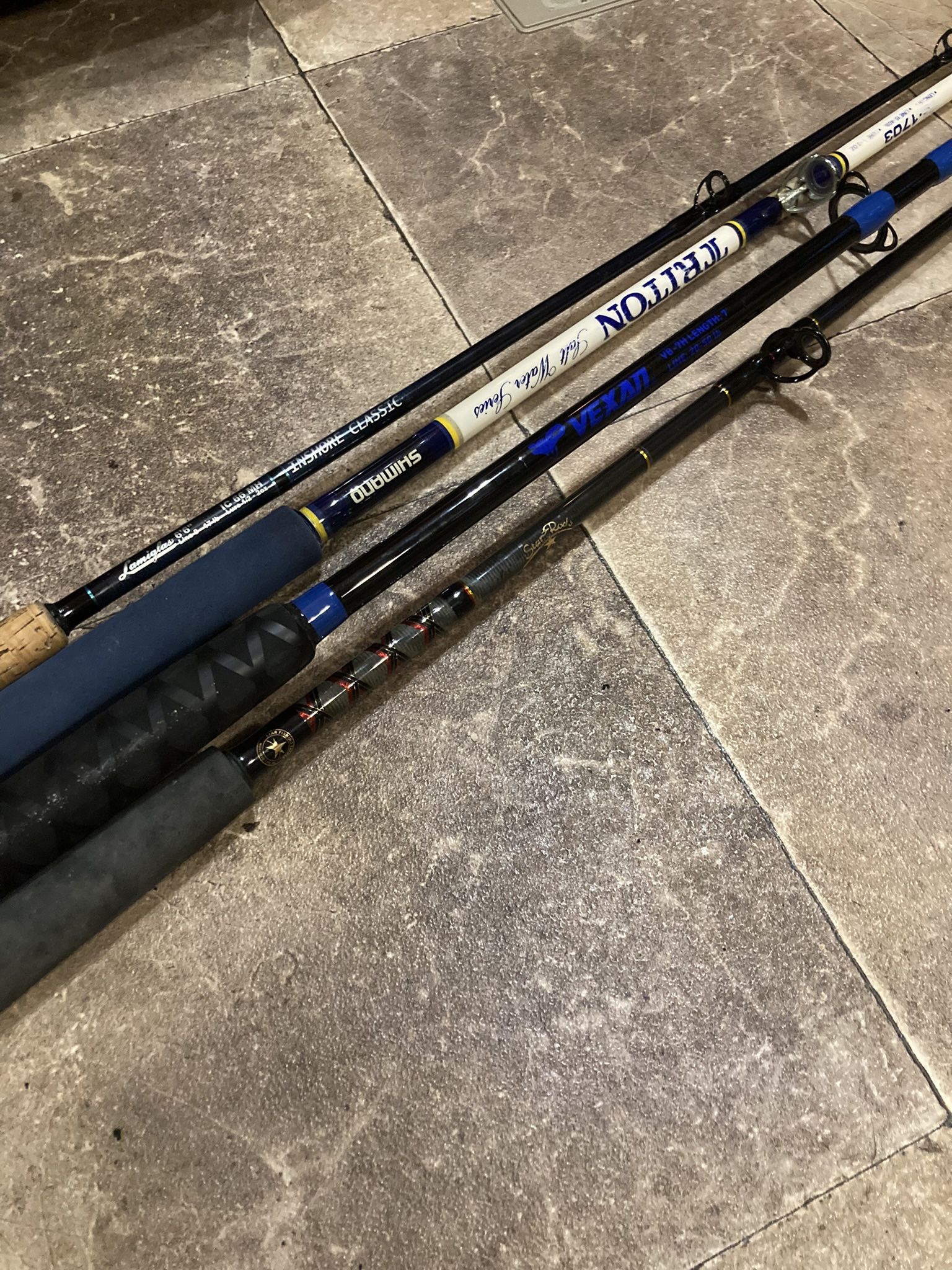 Quality, Perfect, Condition Second Hand And Brand New Saltwater Fishing Rods!