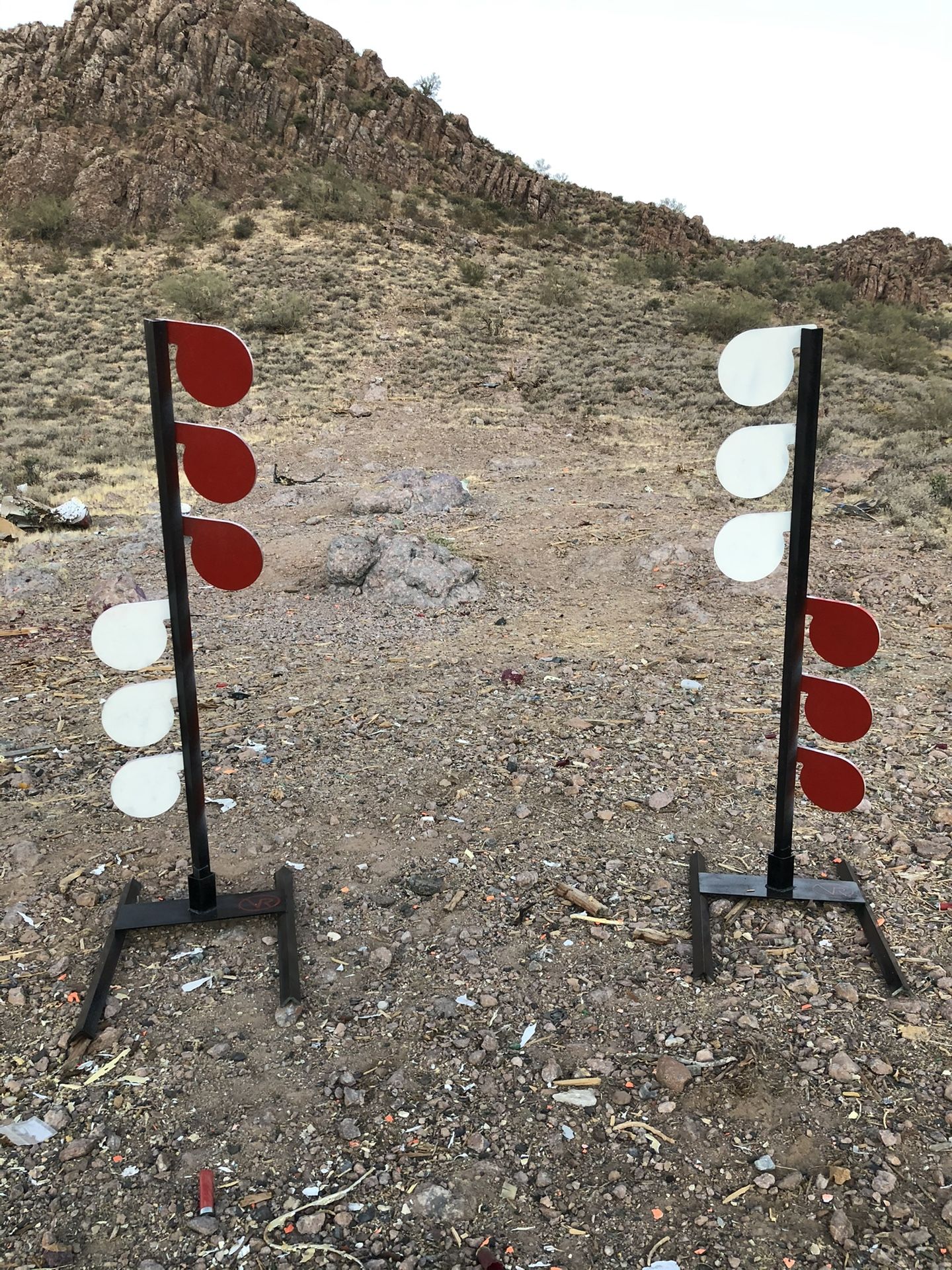 AR500 Dueling Tree Target Practice